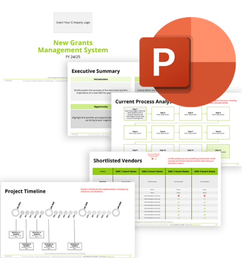 System Project Plan Example Grants Management System Project Plan Template Presentation