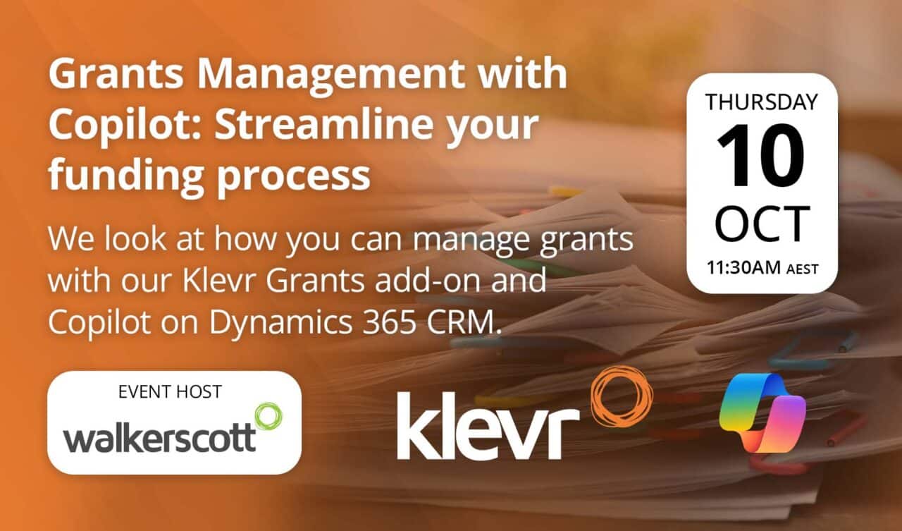 Free Webinar: Grant Management with Dynamics 365 CRM + Copilot