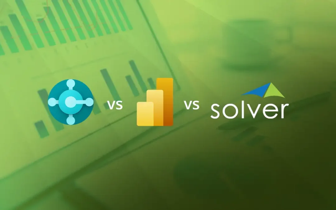 Business Central vs Power BI vs Solver, what can each platform do for Finance Reporting & Planning